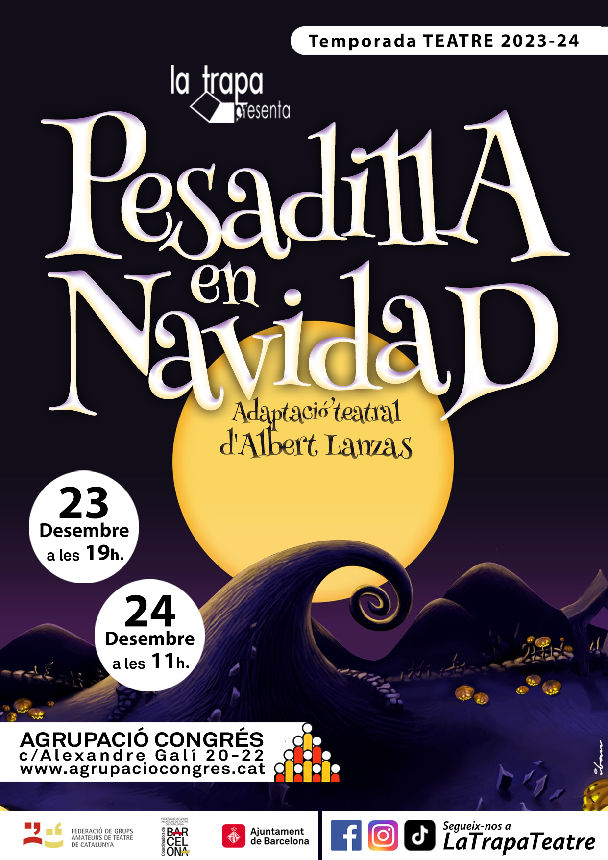 Pesadilla en navidad 2023
